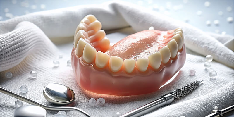 hochwertige Vollprothese zum günstigen Preis